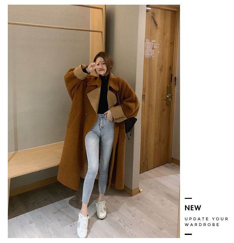 ウールロングコート アウター コート シンプル ブラック 黒 ブラウン 茶色 ブルー 青 ミドル丈 ウールロングコート アウター コート シンプル ブラック 黒 ブラウン 茶色 ブルー 青 ミドル丈