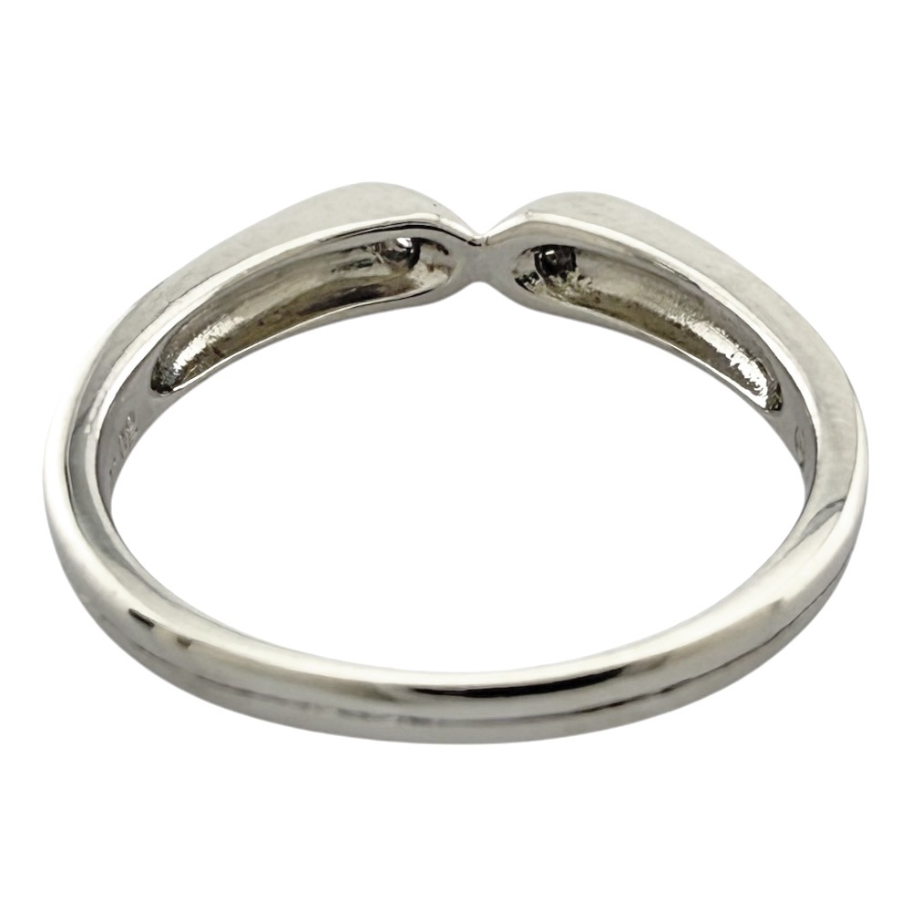 タサキ リング 指輪 8.5号 Pt900プラチナ ダイヤモンド TASAKI 中古 美品