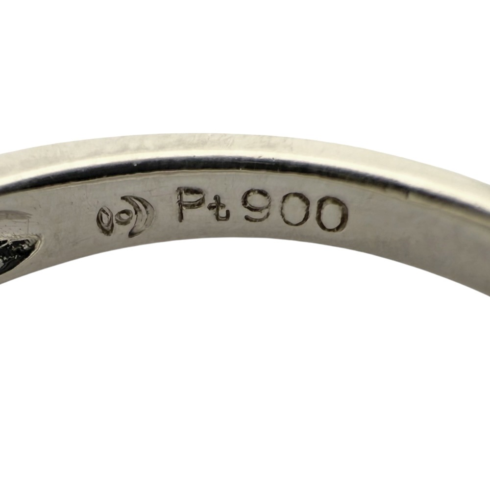 タサキ リング 指輪 8.5号 Pt900プラチナ ダイヤモンド TASAKI 中古 美品