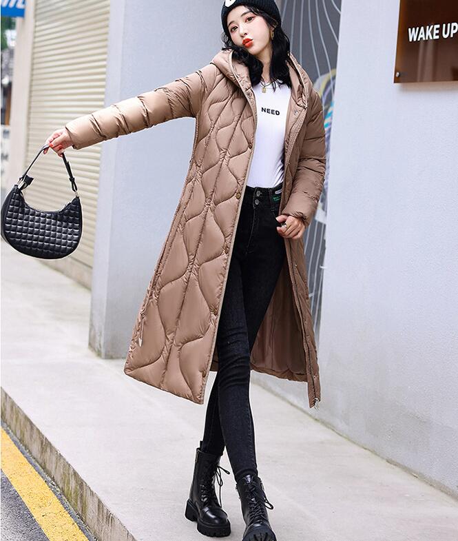 30代 厚手 ダウンコート ロング丈 20代 フード付き 秋冬 女性用 コート 中綿コート あったか 中綿ジャケット 防寒着 40代 通勤 韓国風 着痩せ 上品 OL シンプル 冬アウターブルゾン 防