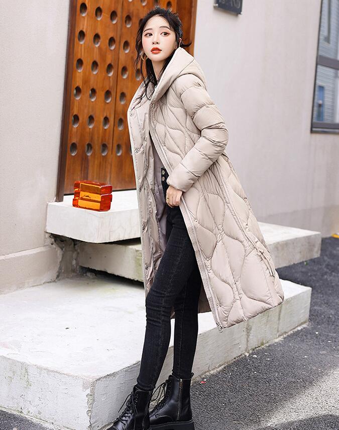 30代 厚手 ダウンコート ロング丈 20代 フード付き 秋冬 女性用 コート 中綿コート あったか 中綿ジャケット 防寒着 40代 通勤 韓国風 着痩せ 上品 OL シンプル 冬アウターブルゾン 防