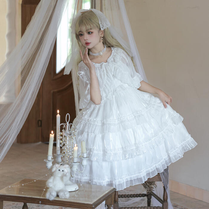 2025新入荷!【早割り】【急速出荷】ロリータ ワンピース ジャンパースカート ジャンスカ ドレス ゆめかわいい 光沢感 上品 リボン フリル ふんわり ゴスロリ 甘ロリ クラロリ 姫ロリ かわいい 2025新入荷!【早割り】【急速出荷】ロリータ ワンピース ジャンパースカート ジャンスカ ドレス ゆめかわいい 光沢感 上品 リボン フリル ふんわり ゴスロリ 甘ロリ クラロリ 姫ロリ かわいい