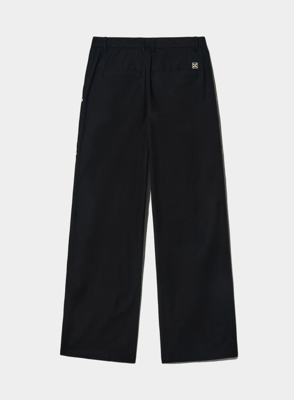 【SATUR】Vinales 2-Tuck Wide Chino Pants - Classic Black SATUR】 VINALES 2-TUCK WIDE CHINO PANTS : CLASSIC BLACK その他