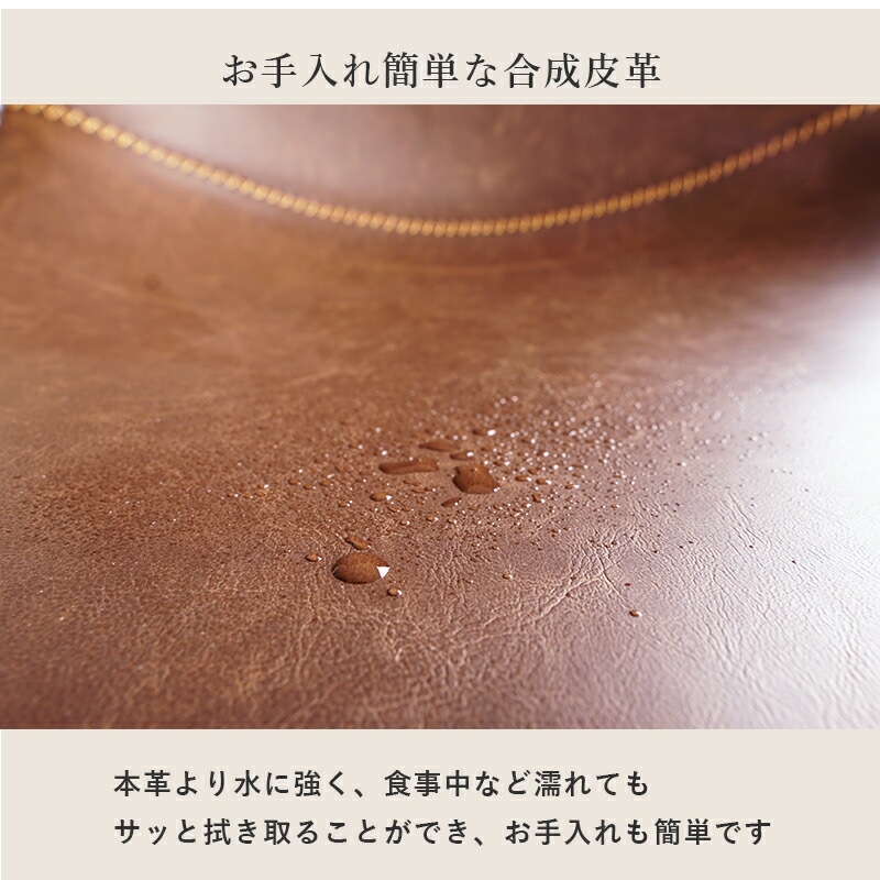 ヴィンテージ調 キャスター付き昇降＆回転オフィスチェア [ts120743] 座面四角型タイプ ブラック