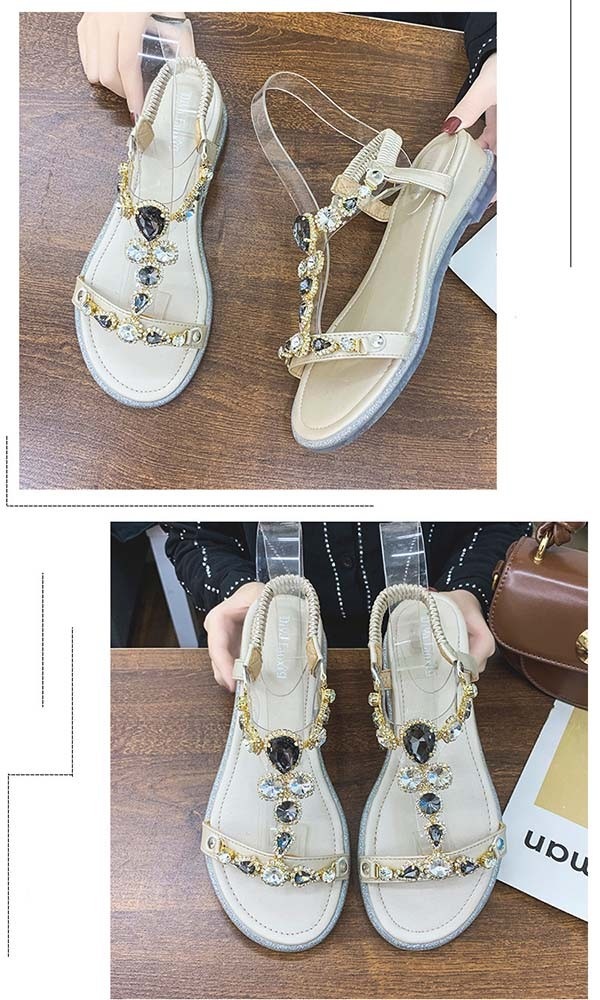 サンダル レディース ウェッジヒール 歩きやすい 美脚 上品 飾り付き ビジュー付き キラキラ フラットサンダル ビーチサンダル ストラップサンダル ローヒール 4.5cm 大きいサイズ 22.5cm サンダル レディース ウェッジヒール 歩きやすい 美脚 上品 飾り付き ビジュー付き キラキラ フラットサンダル ビーチサンダル ストラップサンダル ローヒール 4.5cm 大きいサイズ 22.5cm