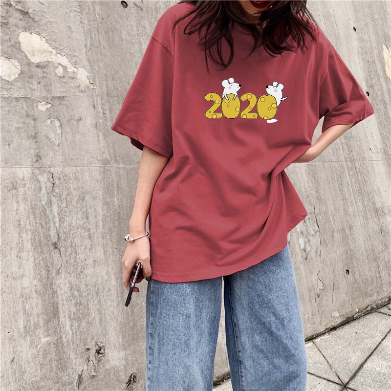 ネットセレブ半袖tシャツ女性インスーパーファイア21年新夏香港スタイル原宿スタイルドレス女性ルー 年末のプロモーション特価