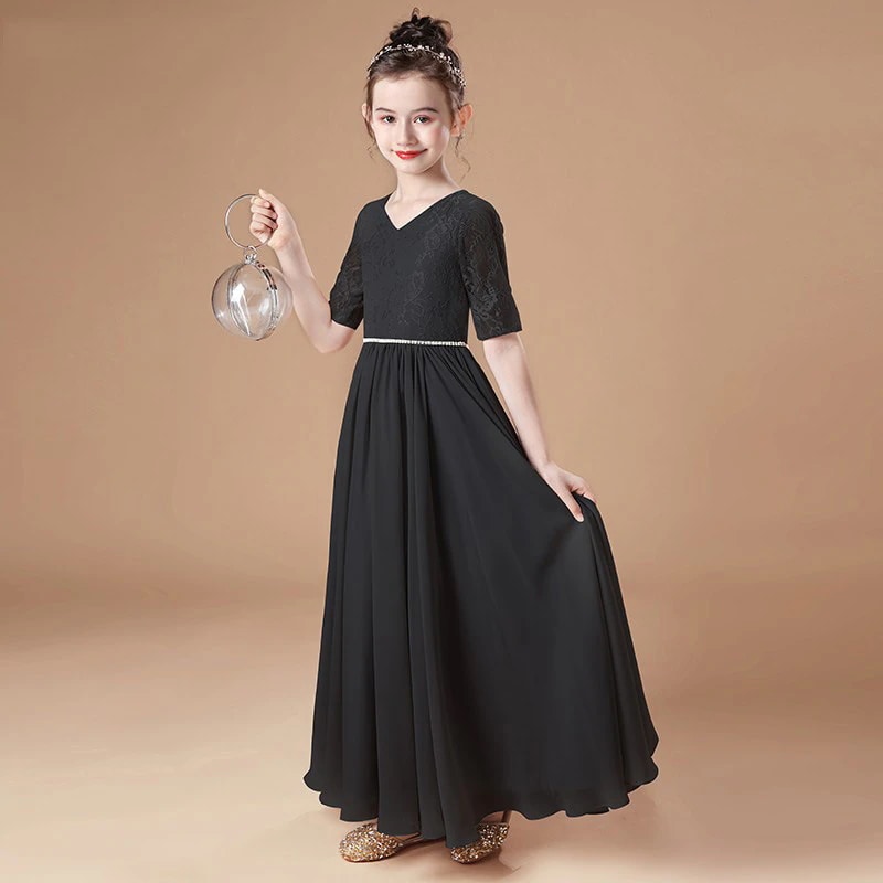 子服ワンピースキッズ女の子レースワンピース子ドレス韓国子服ジュニア結婚式カジュアルおしゃれ可愛い品