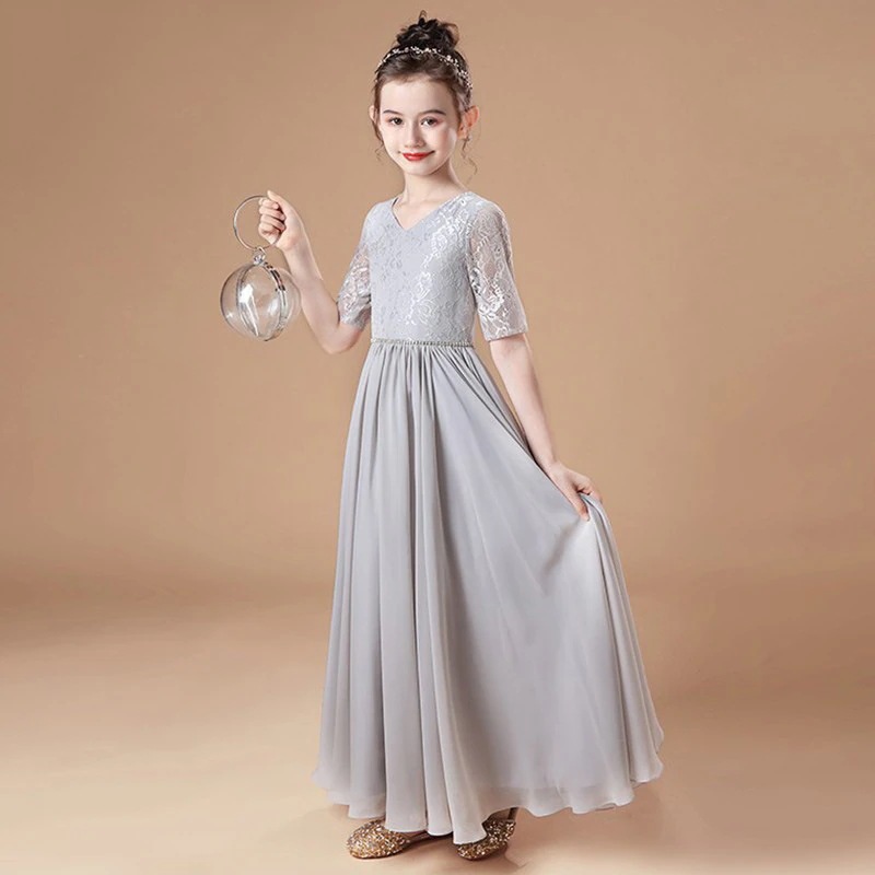 子服ワンピースキッズ女の子レースワンピース子ドレス韓国子服ジュニア結婚式カジュアルおしゃれ可愛い品