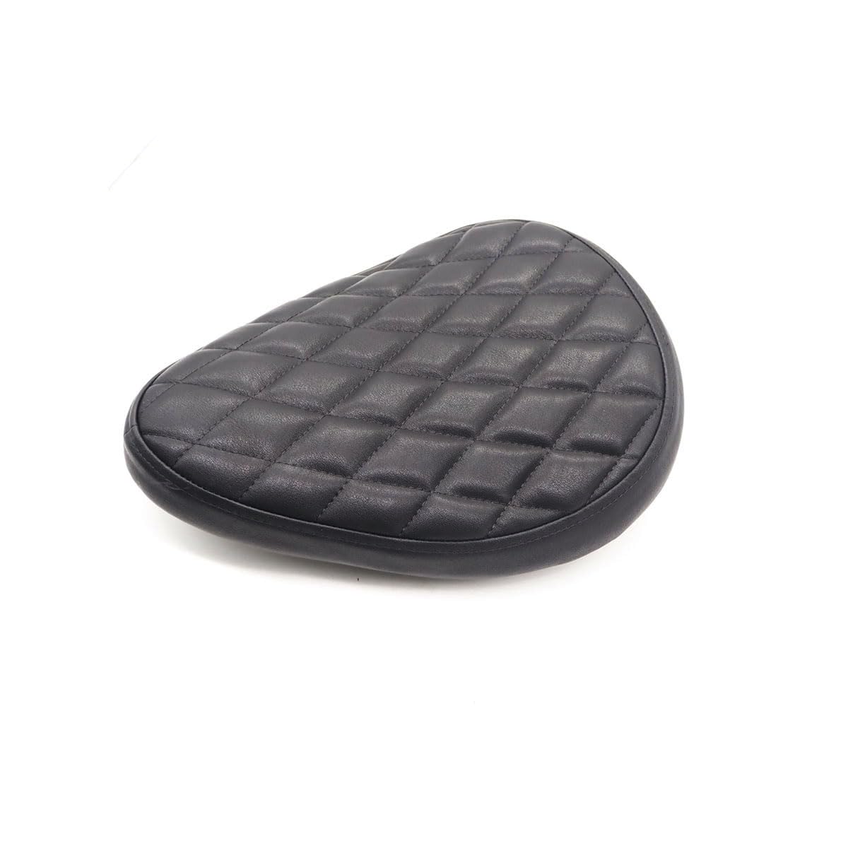 JPMODAO バイク シートカバー スポーツスターXL1200 883 48チョッパーボバーシートカスタム用スプリングブラケットキット付きリッチチョイスブラックレザーソロシート (ひし形) JPMODAO バイク シートカバー スポーツスターXL1200 883 48チョッパーボバーシートカスタム用スプリングブラケットキット付きリッチチョイスブラックレザーソロシート (ひし形)