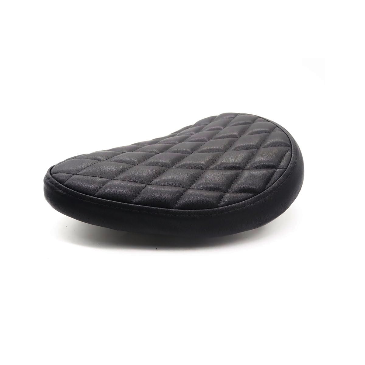 JPMODAO バイク シートカバー スポーツスターXL1200 883 48チョッパーボバーシートカスタム用スプリングブラケットキット付きリッチチョイスブラックレザーソロシート (ひし形) JPMODAO バイク シートカバー スポーツスターXL1200 883 48チョッパーボバーシートカスタム用スプリングブラケットキット付きリッチチョイスブラックレザーソロシート (ひし形)