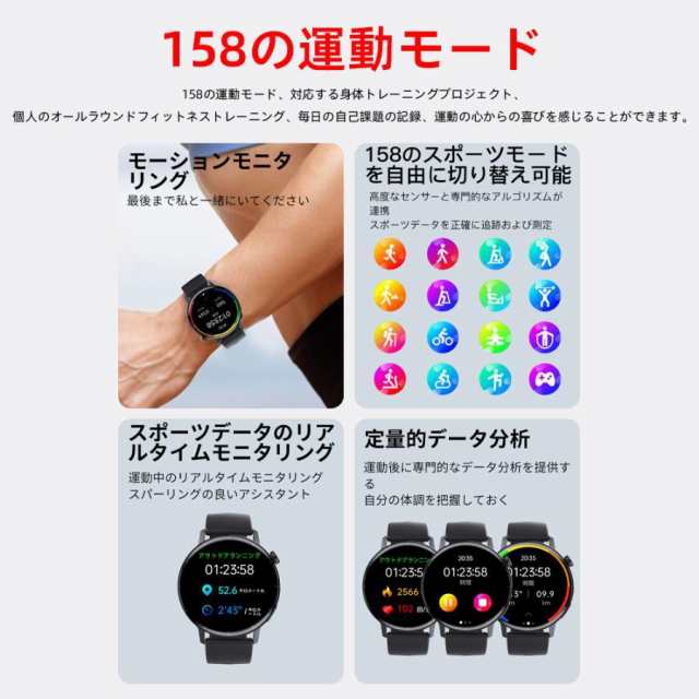 【最安値挑戦!】スマートウォッチ センサー 心電図ECG 血圧測定 血中酸素 健康管理 通話機能 高精度心拍数 24時間体温監視 大画面着信通知 歩数計 天気予報 女性周期 【最安値挑戦!】スマートウォッチ センサー 心電図ECG 血圧測定 血中酸素 健康管理 通話機能 高精度心拍数 24時間体温監視 大画面着信通知 歩数計 天気予報 女性周期