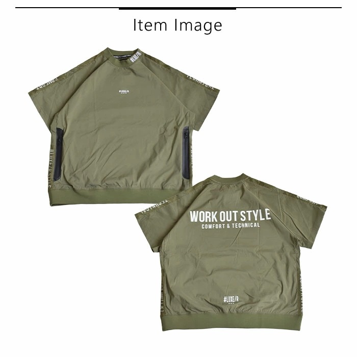 【2025春夏新作】 ラグジュ ゴルフ LUXE/R トップス 半袖 Tシャツ 撥水 はっ水 ストレッチ ナイロン サイドポケット 切り替え ミニモック 46001 【2025春夏新作】 ラグジュ ゴルフ LUXE/R トップス 半袖 Tシャツ 撥水 はっ水 ストレッチ ナイロン サイドポケット 切り替え ミニモック 46001