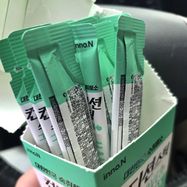 [1+3]スティック グリーンアップル [18g x 10個] x 4箱 / 二日酔いケア