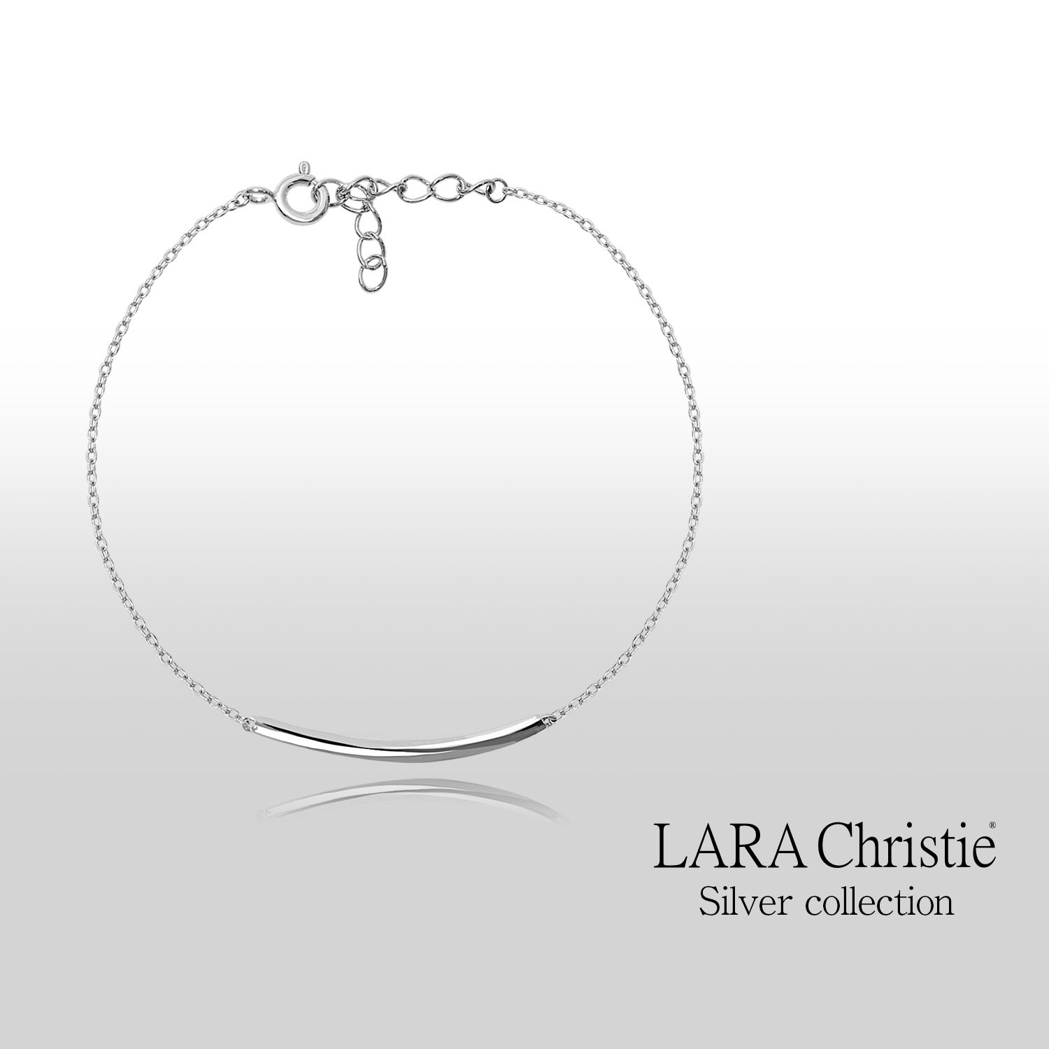 ブレスレット レディース リング ブランド シルバー シルバー925 バー デザイン b14005-w LSC