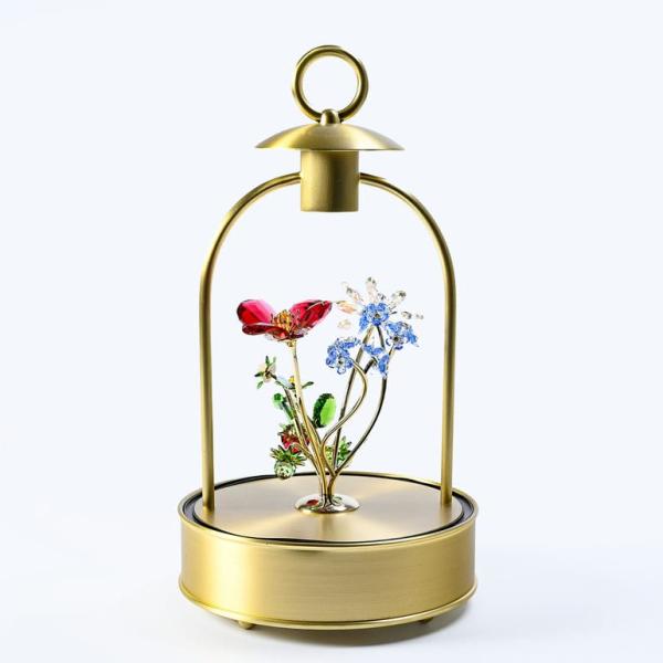 クリスタルフィギュア Garden Tales フローラルブーケ LED ランタン 5646021 インテリア オブジェ 置物 災害時 緊急時 使用可能 クリスタルフィギュア Garden Tales フローラルブーケ LED ランタン 5646021 インテリア オブジェ 置物 災害時 緊急時 使用可能