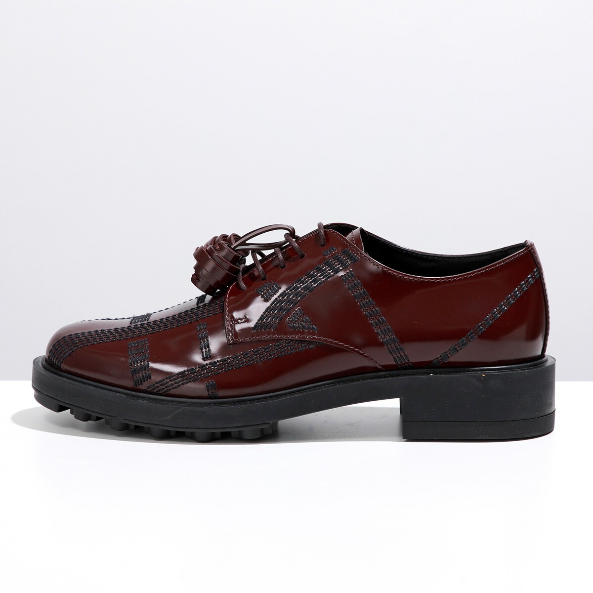 TODS トッズ ドレスシューズ XXW0XM0R920SSP レディース レザーシューズ レースアップ エナメル タッセル ロゴ 革靴 R805 TODS トッズ ドレスシューズ XXW0XM0R920SSP レディース レザーシューズ レースアップ エナメル タッセル ロゴ 革靴 R805