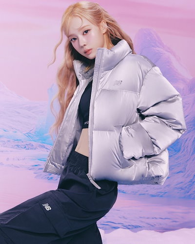 Qoo10] new balance Aespa winter着用 韓国限定販 : レディース服
