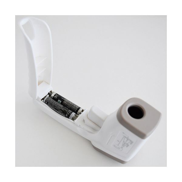 サッとはかれる温度計 ホワイト O-604WT 1個