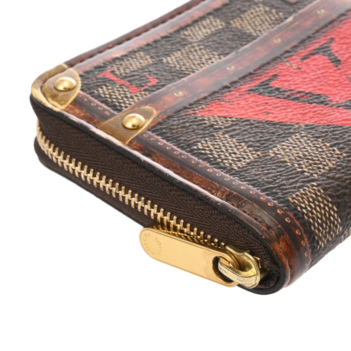 トランクタイム ジッピーコインパース ブラウン M52745 ユニセックス PVC/レザー コインケース ABランク 中古 銀蔵 トランクタイム ジッピーコインパース ブラウン M52745 ユニセックス PVC/レザー コインケース ABランク 中古 銀蔵