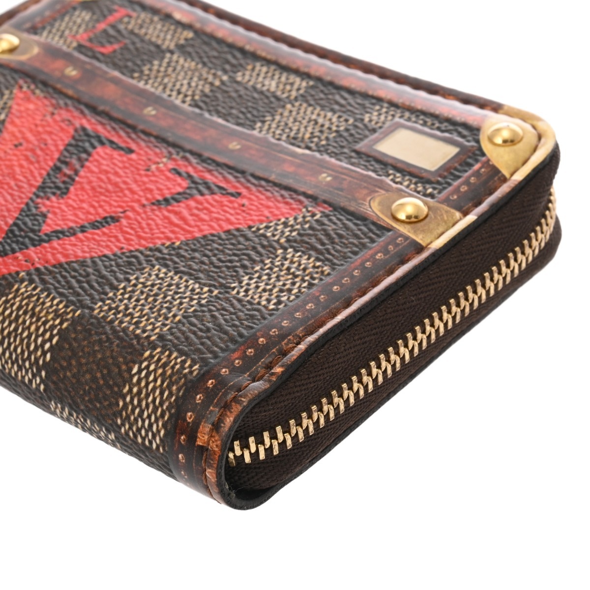 トランクタイム ジッピーコインパース ブラウン M52745 ユニセックス PVC/レザー コインケース ABランク 中古 銀蔵 トランクタイム ジッピーコインパース ブラウン M52745 ユニセックス PVC/レザー コインケース ABランク 中古 銀蔵