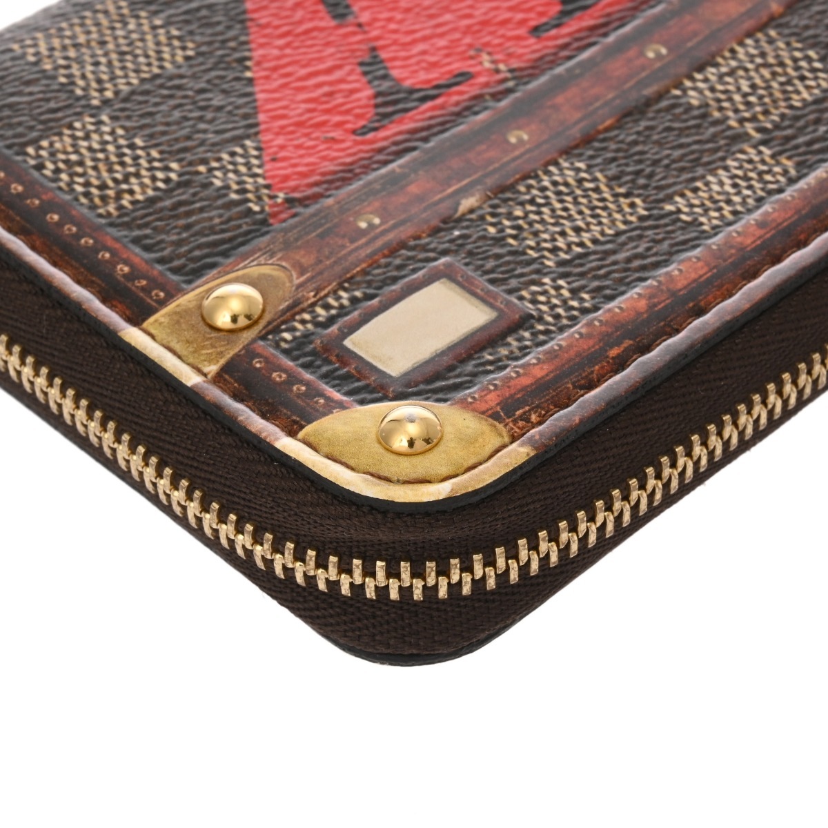 トランクタイム ジッピーコインパース ブラウン M52745 ユニセックス PVC/レザー コインケース ABランク 中古 銀蔵 トランクタイム ジッピーコインパース ブラウン M52745 ユニセックス PVC/レザー コインケース ABランク 中古 銀蔵