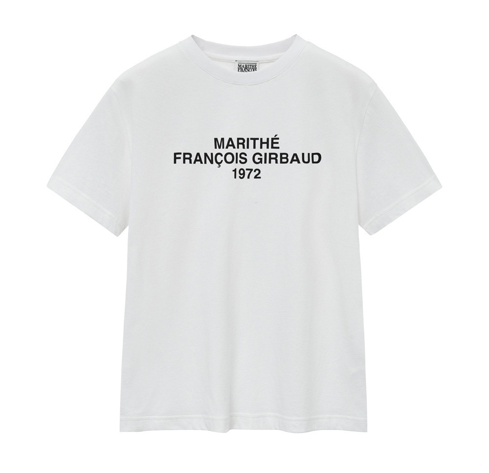 [TXT スビン着用］LETTERING LOGO OVERSIZED TEE white