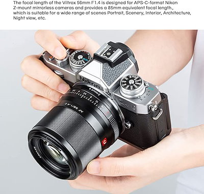 最安値即納 ニコン : Viltrox 56mm F1.4 ST : カメラ・光学機器用 安い特価
