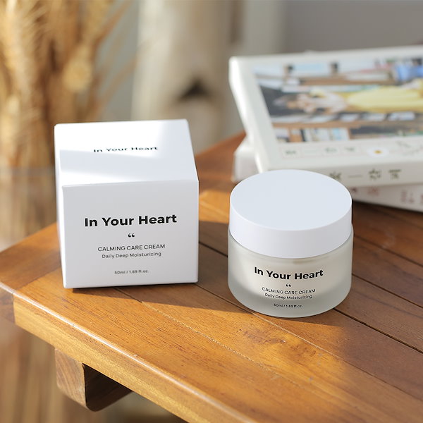 Qoo10] In Your Heart シカ高保湿鎮静クリーム 50ml ツボク