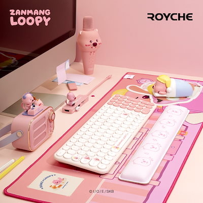 韓国限定 ルーピー ワイヤレスキーボード ZANMANGLOOPY 韓国限定 ルーピー ワイヤレスキーボード ZANMANGLOOPY｜Yahoo