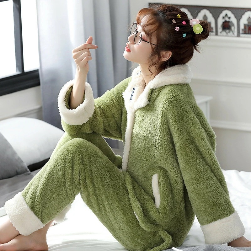 【本日限定】ルームウェア パジャマ 裏起毛 冬 モコモコ 前開き ふわふわ もこもこパジャマ 厚手 冬 部屋着 長袖 長ズボン あったか レディース 上下セット 【本日限定】ルームウェア パジャマ 裏起毛 冬 モコモコ 前開き ふわふわ もこもこパジャマ 厚手 冬 部屋着 長袖 長ズボン あったか レディース 上下セット