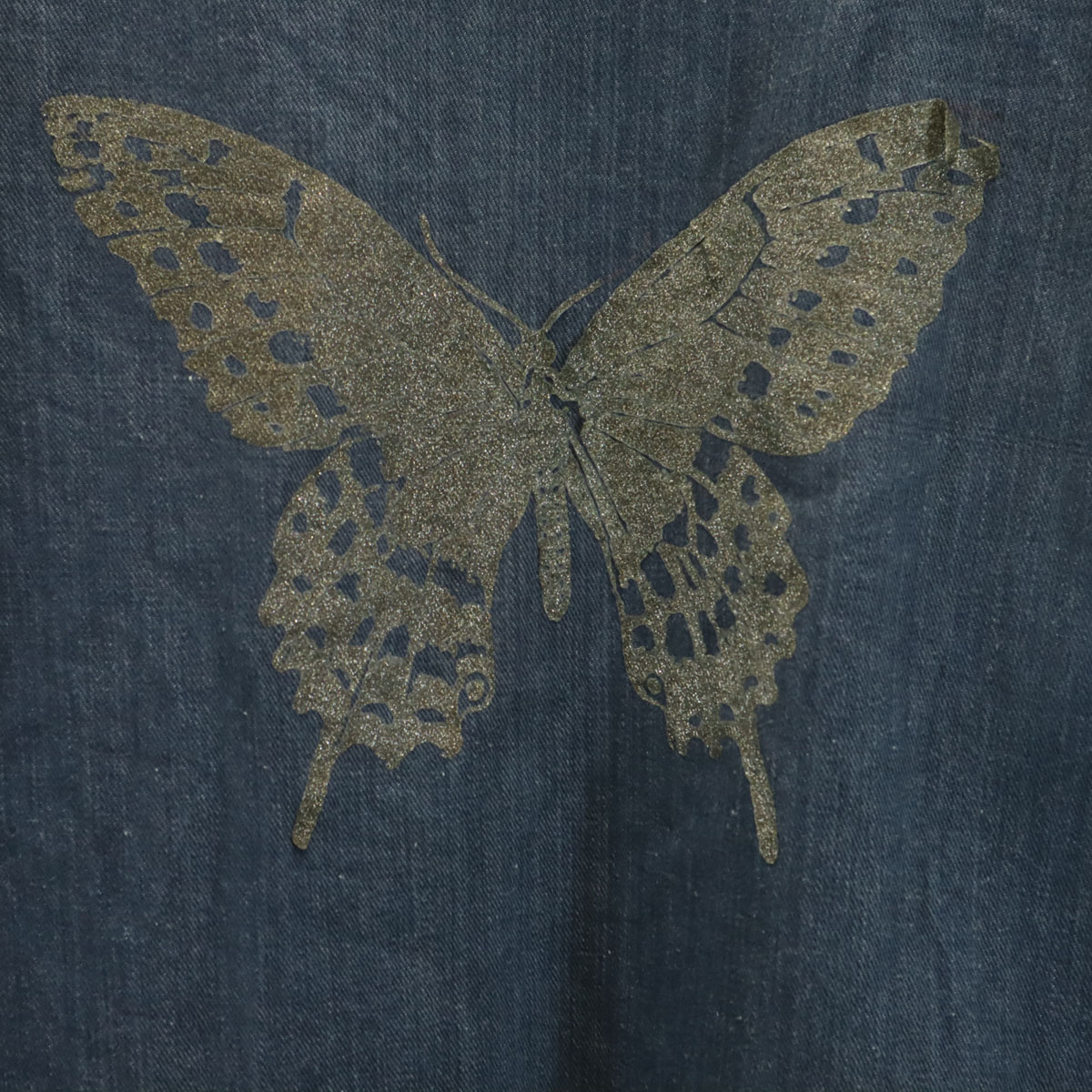 80s 90s オールド 花刺繍 シャツジャケット 40 ネイビー メンズ 古着 80s 90s オールド 花刺繍 シャツジャケット 40 ネイビー メンズ 古着