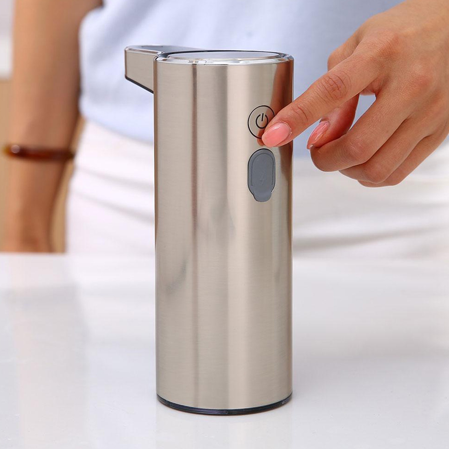 ソープディスペンサー 自動 泡 充電式 EK6088F ソープディスペンサー 自動 泡 充電式 EK6088F