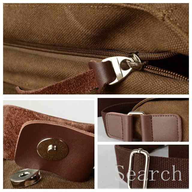 ショルダーバッグ メンズ メッセンジャーバッグ キャンバス バッグ 本革 帆布 ハンドバッグ A4 メンズ ビジネス 通勤 通学 バックパック