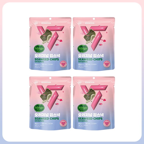 Qoo10] ビビゴ 【セブンティーンコラボ】韓国海苔スナック