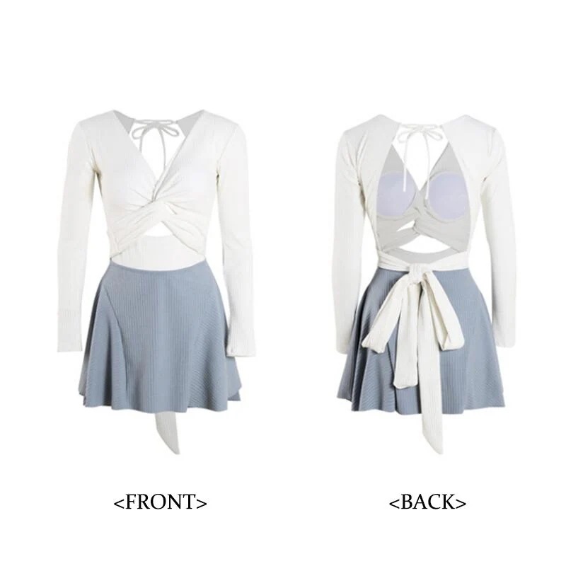 ホワイト グリーン 水着 レディース ワンピース 長袖 オールインワン 長袖ワンピ 露出控えめ クロスデザイン Vネック ワンピ水着 パッド付き 連体水着 夏用 ショート丈 女性用 みずぎ 一体型 水 ホワイト グリーン 水着 レディース ワンピース 長袖 オールインワン 長袖ワンピ 露出控えめ クロスデザイン Vネック ワンピ水着 パッド付き 連体水着 夏用 ショート丈 女性用 みずぎ 一体型 水