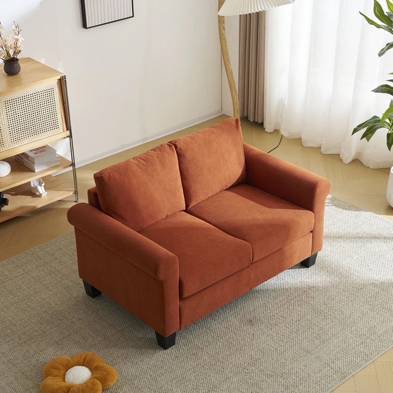 【日本国内出荷-3日で配達】ファッション 復古 韓国版 日系 じゅんしょく 2人掛け ソファー 脚付き 肘付き ロータイプ コンパクト コーデュロイ生地 DJYC99 【日本国内出荷-3日で配達】ファッション 復古 韓国版 日系 じゅんしょく 2人掛け ソファー 脚付き 肘付き ロータイプ コンパクト コーデュロイ生地 DJYC99