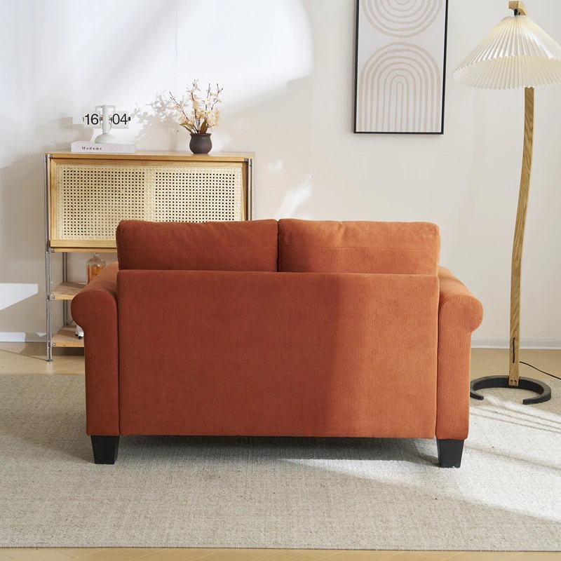 【日本国内出荷-3日で配達】ファッション 復古 韓国版 日系 じゅんしょく 2人掛け ソファー 脚付き 肘付き ロータイプ コンパクト コーデュロイ生地 DJYC99 【日本国内出荷-3日で配達】ファッション 復古 韓国版 日系 じゅんしょく 2人掛け ソファー 脚付き 肘付き ロータイプ コンパクト コーデュロイ生地 DJYC99