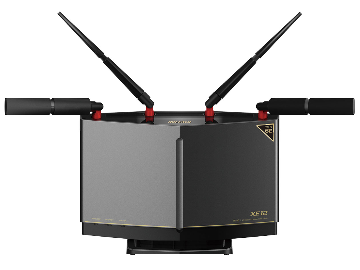 AirStation WXR-11000XE12/D [チタニウムグレー] 無線LANルーター