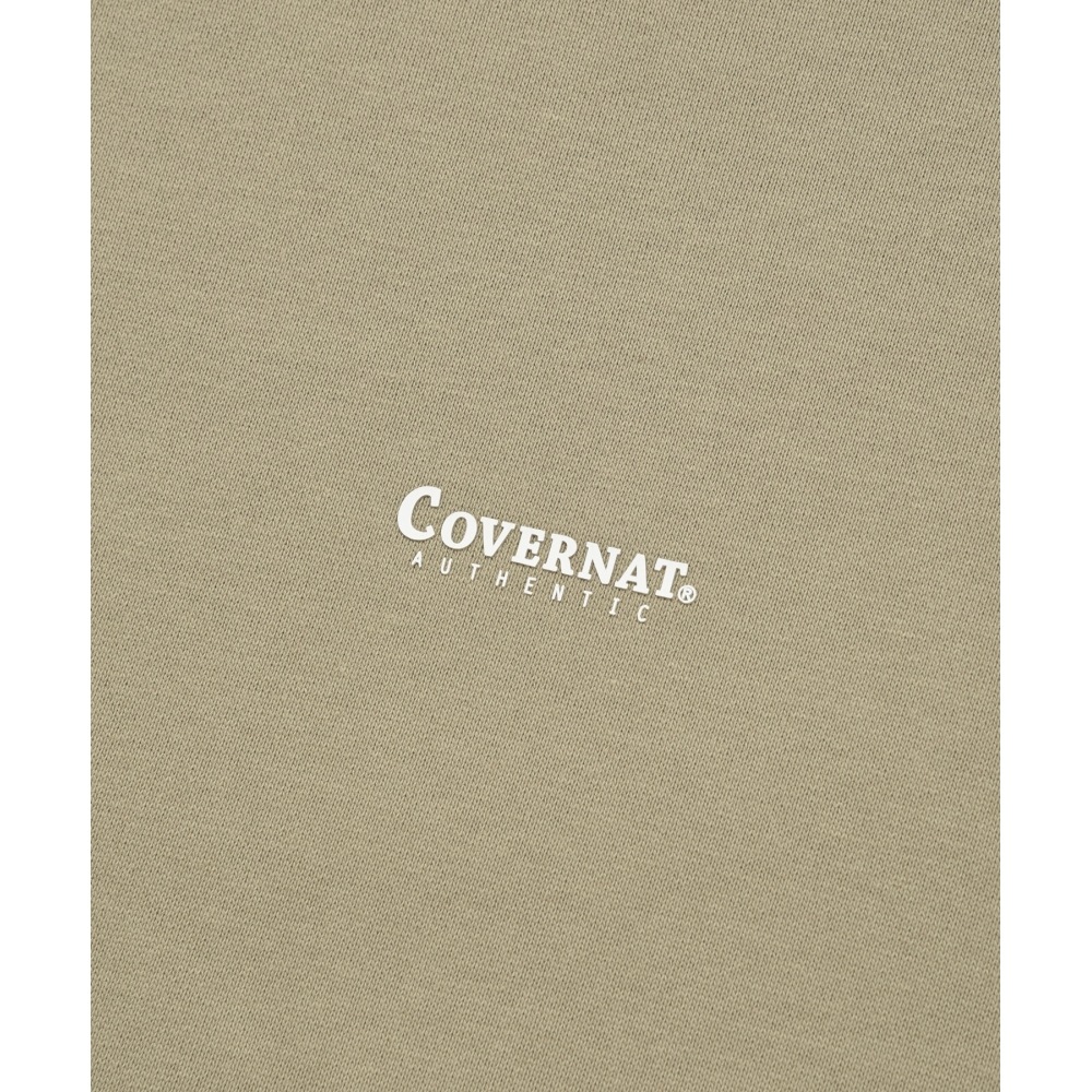 COVERNAT スモールアセンティック ロゴ マンツーマンベージュ