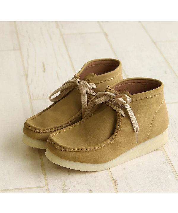 Qoo10] モカシンシューズ レディース 黒 ハイカ