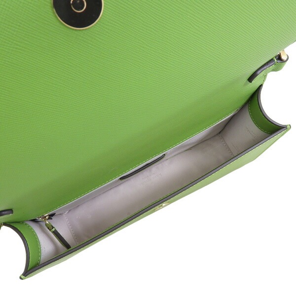 ケイトスペード バッグ レディース 2WAY ショルダーバッグ アウトレット サフィアーノ レザー グリーン マディソン MADISON FLAP CROSSBODY KC430-301 KATE S