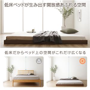 ベッド 木製 ... : 寝具・ベッド・マットレス 低床 ロータイプ すのこ 格安超歓迎