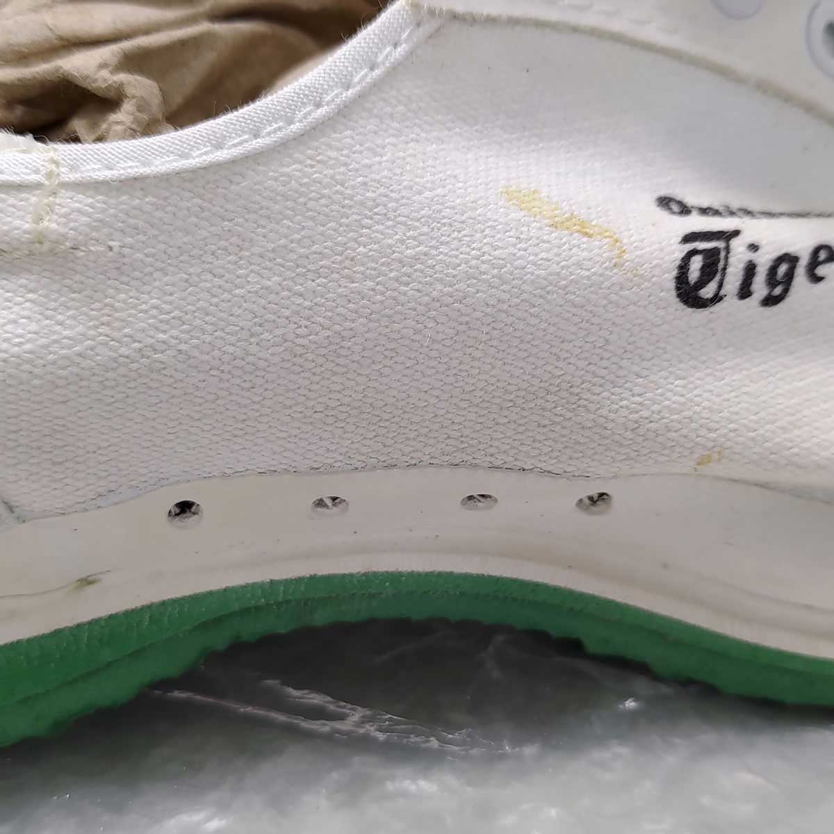 【中古】[訳あり] オニツカタイガー Onitsuka Tiger マジックランナー シューズ メキシコオリンピック 23.5cm デッドストック レディース