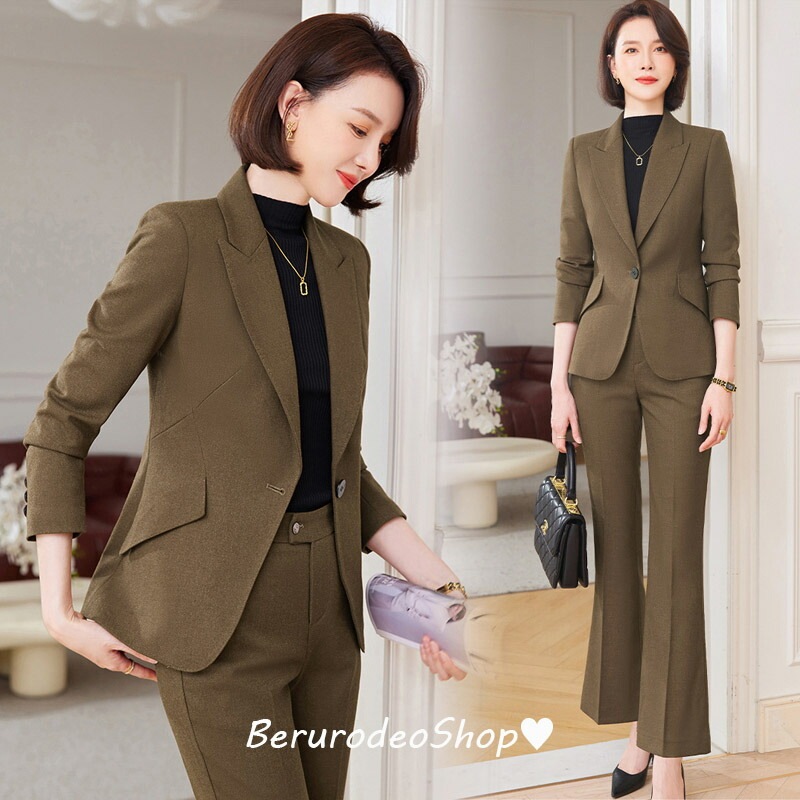 パンツスーツ レディース 2点セット スーツ カーキ 通勤 OL オフィス ワインレッド セレモニースーツ 入園式 卒園式 オシャレ 30代 40代 スーツセット 大きいサイズ 春 秋 冬 オシャレ パンツスーツ レディース 2点セット スーツ カーキ 通勤 OL オフィス ワインレッド セレモニースーツ 入園式 卒園式 オシャレ 30代 40代 スーツセット 大きいサイズ 春 秋 冬 オシャレ