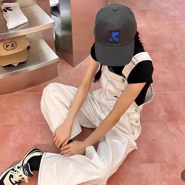 新品　韓国Rest&Recreation RRキャップ　帽子　NCT JENO Rest&Recreation】韓国人気NCT ジェノ着用☆RR LOGO BALL CAP