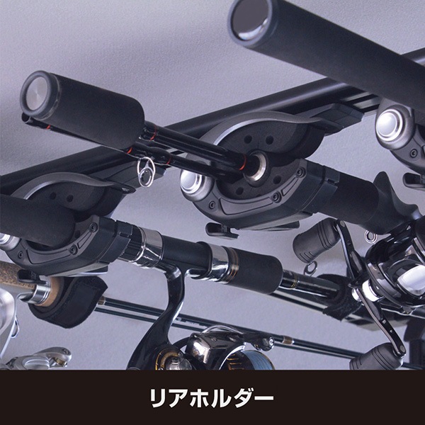 ヤック/YAC E26系 NV350 P-GX標準専用 スマートロッドホルダー 5本用 収納 車載 釣竿 車 5kg U-CA1F