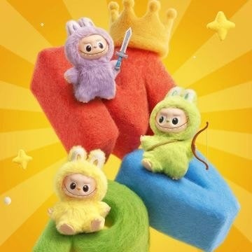 公式正規品POP MART ラブブ THE MONSTERS Pin for Love (A-Z) ぬいぐるみペンダント ガチャポン ブラインドボックス マカロンぬいぐるみフィギュア