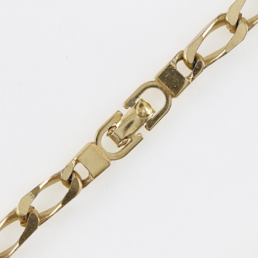 チェーン ヴィンテージ ネックレス 金メッキ 約34.1g ユニセックス 中古品