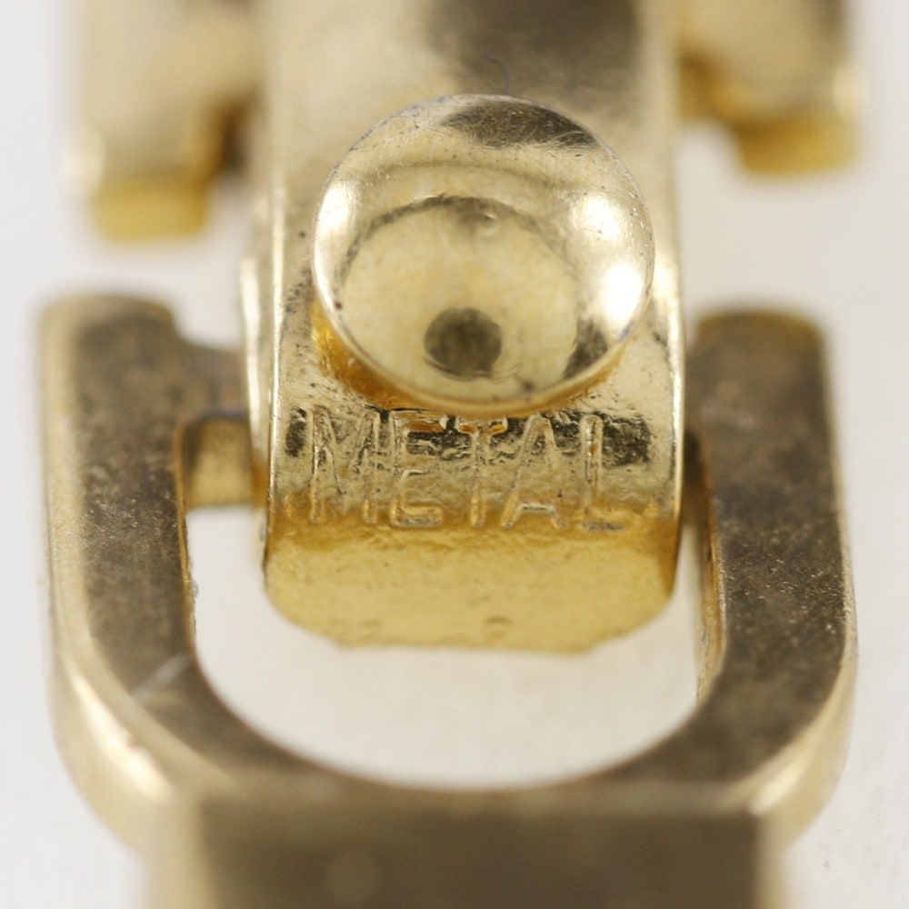 チェーン ヴィンテージ ネックレス 金メッキ 約34.1g ユニセックス 中古品