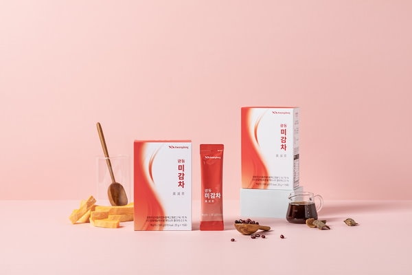 Qoo10] KWANGDONG 【公式】 美減茶 15包 むくみ対策/ダ